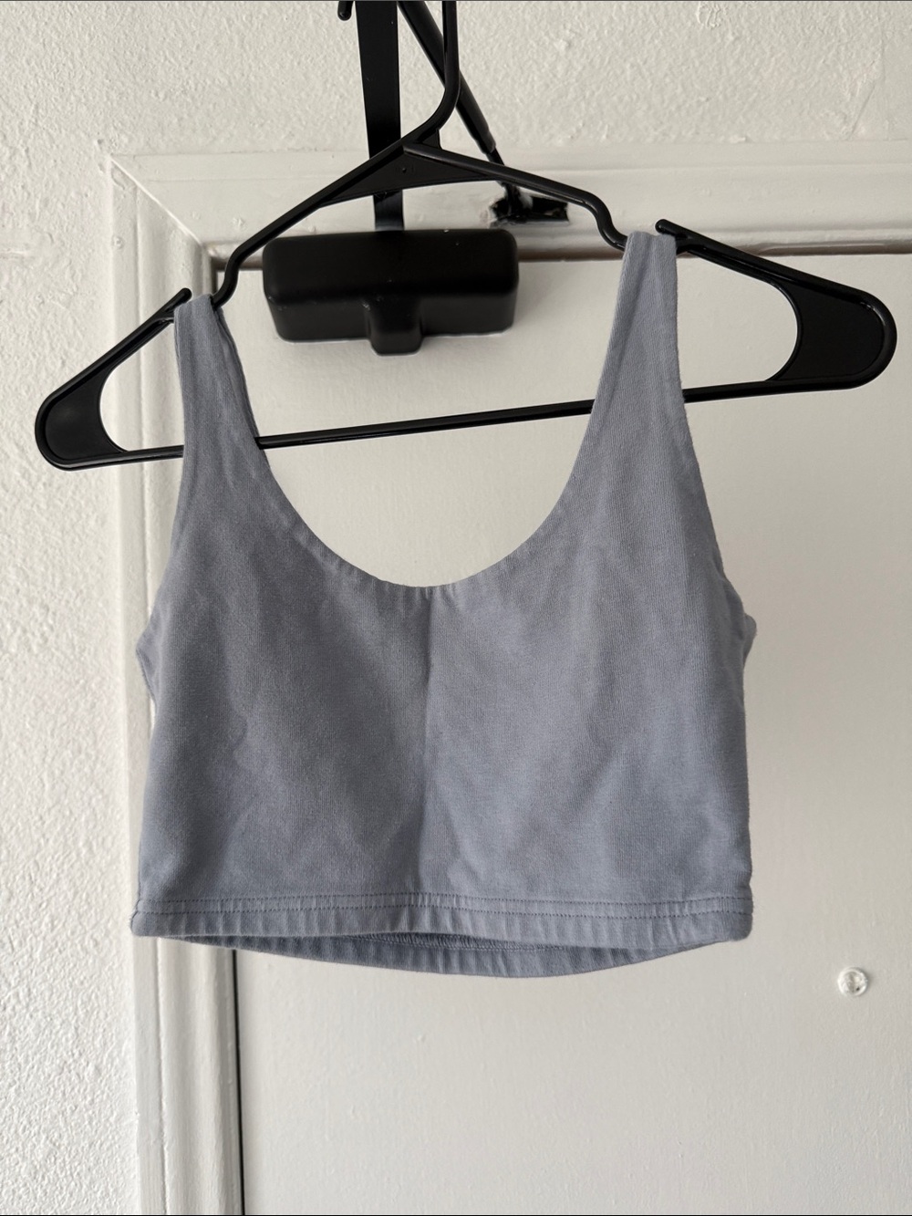 Brandy Melville Light Blue Scoop Crop Tank